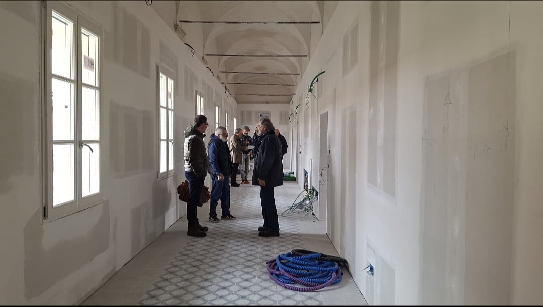 Il restauro dell’ex asilo-orfanotrofio di via Polidoro Caldara è quasi completato