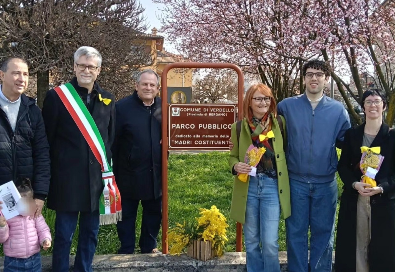 Intitolato il parco di via Manenti alle “Madri Costituenti”
