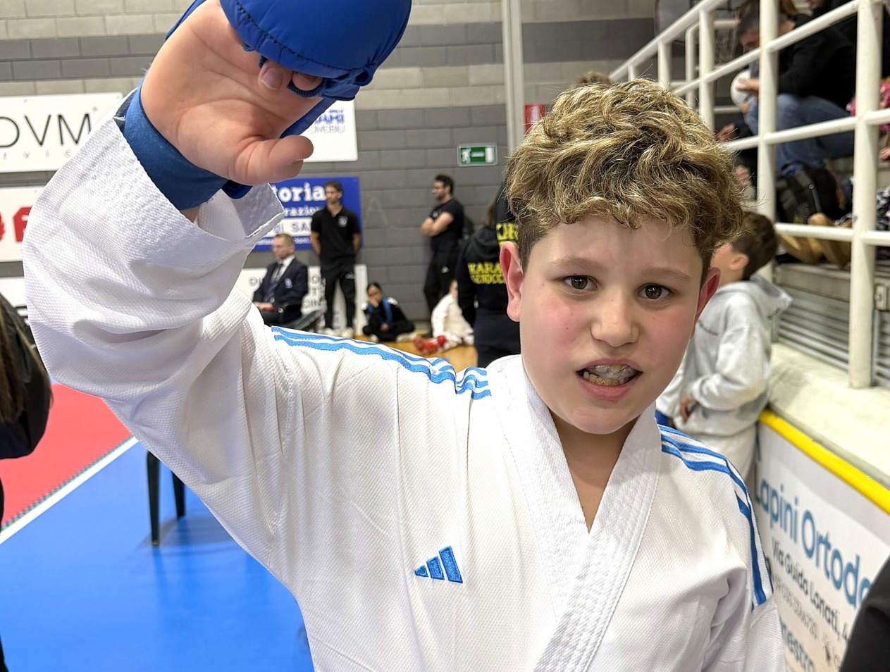 Successo di Steven Gambino al Trofeo Bresciano di Karate