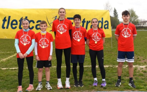 Trionfo dell’Atletica Estrada: i migliori giovani atleti della Gera d’Adda