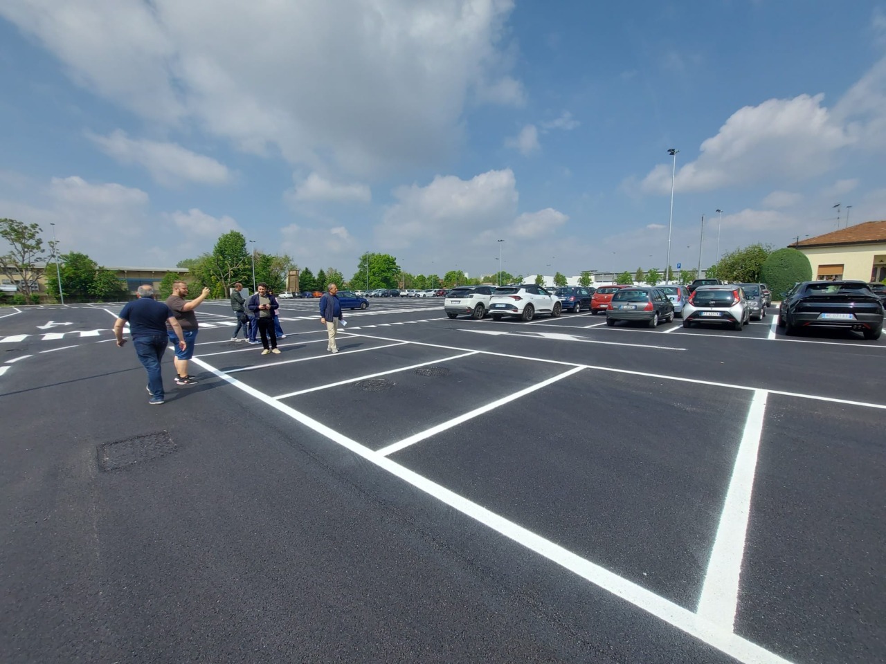 Aperto il nuovo parcheggio a sud della Fiera di Treviglio: disponibili 237 posti auto