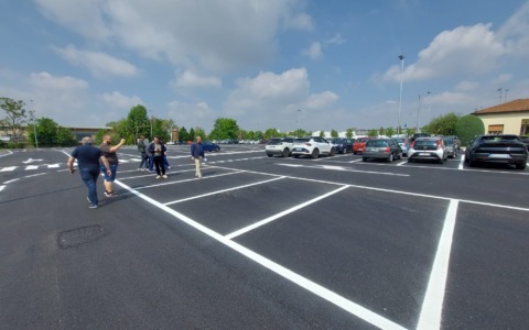 Aperto il nuovo parcheggio a sud della Fiera di Treviglio: disponibili 237 posti auto