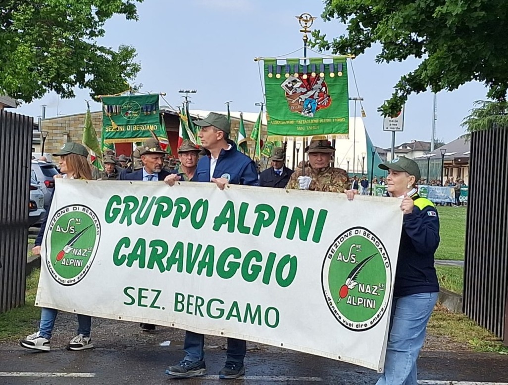 Il Gruppo Alpini di Caravaggio festeggia 90 anni di storia