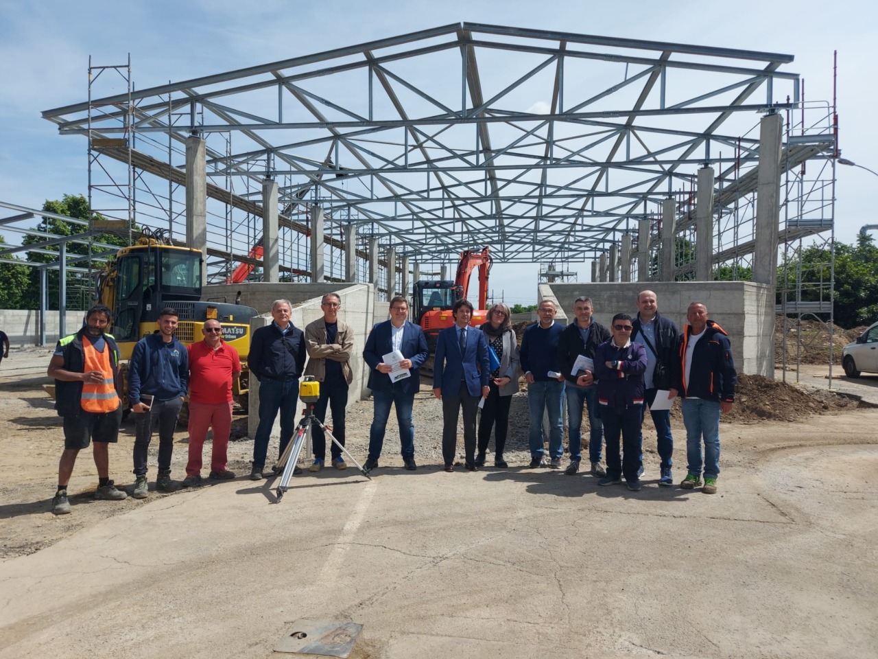 Avanzano i lavori per il nuovo centro di raccolta a Treviglio: un investimento di 2 milioni di euro