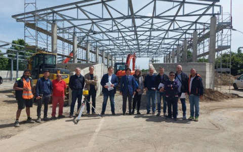 Avanzano i lavori per il nuovo centro di raccolta a Treviglio: un investimento di 2 milioni di euro