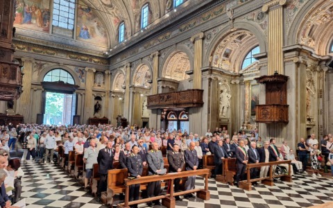 Folla al Santuario per l’Apparizione della Vergine