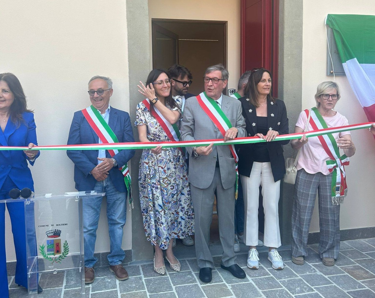 Inaugurata la nuova Casa Semperboni per anziani a Boltiere