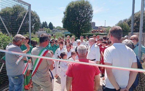 Inaugurati i nuovi campi al centro sportivo di Verdellino