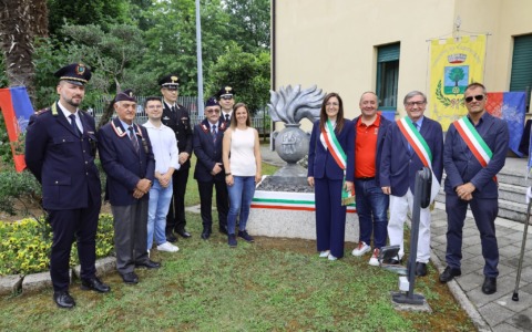 Inaugurato il monumento dedicato ai carabinieri a Zingonia