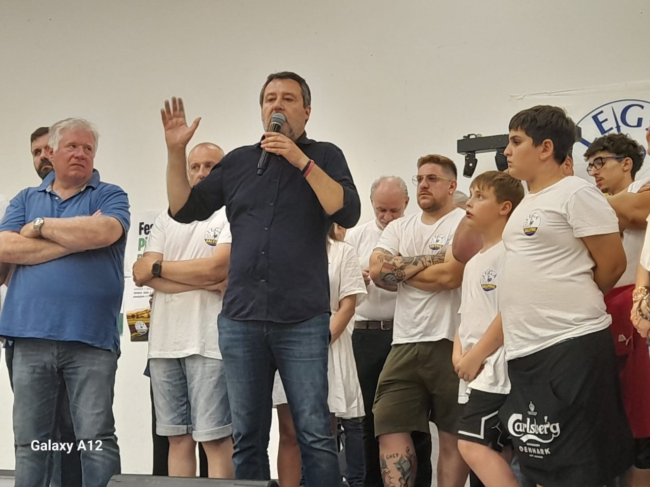 Salvini cerca di rilanciare la Lega a Spirano tra sfide interne e sicurezza