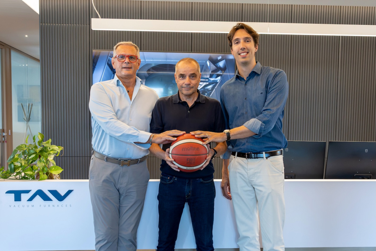 Treviglio Brianza Basket rinnova la partnership con Tav Vacuum Furnaces