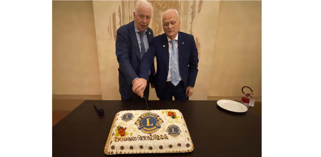 Il Lions Club Treviglio Host festeggia sessant’anni di attività