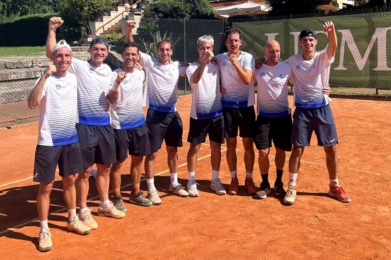 Il TC Treviglio conquista la Serie A2 battendo il CT Eur 4-2