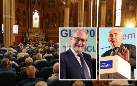 Intitolato a Bonacina l’Auditorium di Bcc: il messaggio di Redaelli