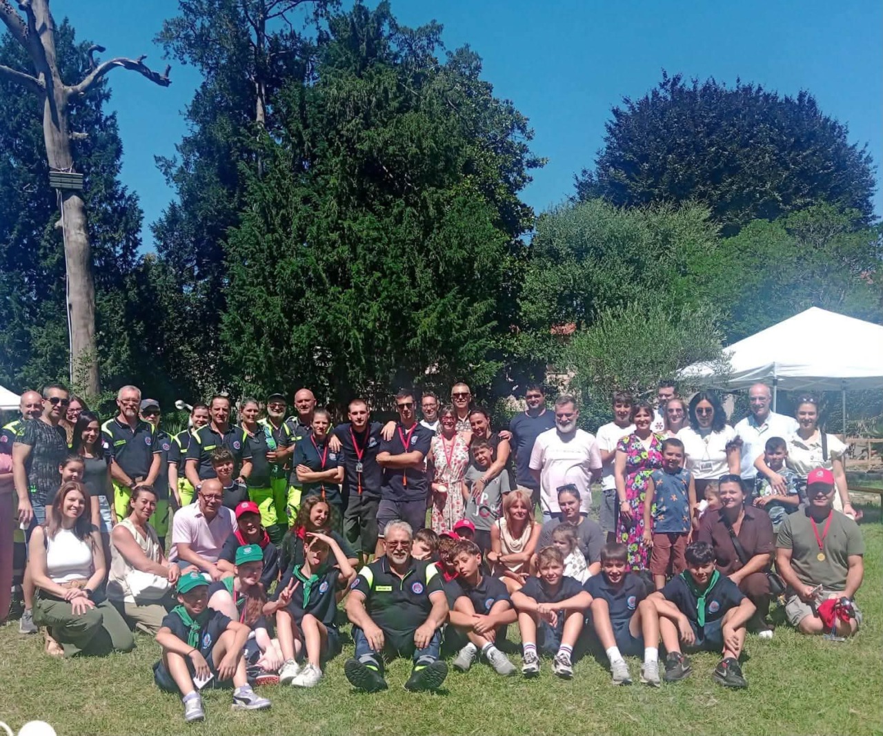 La Protezione civile celebra il successo del “Junior Camp 2026”